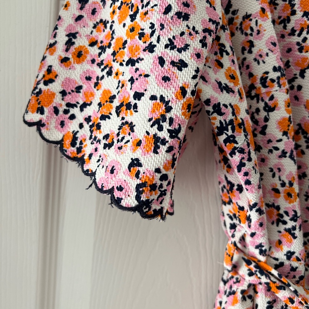 Vero Moda Pink and Orange Floral Dress - Picture 5 of 5